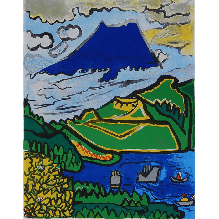 大観山の富士 絵画販売 絵画買取 ﾊﾞｰﾊﾞﾘｰｱｰﾄｽﾍﾟｰｽ