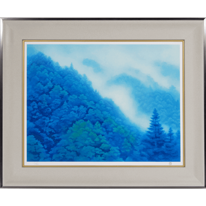 夏山白雲 リトグラフ 東山魁夷 | 絵画販売・買取