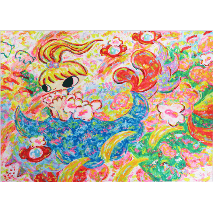 untitled シルクスクリーン ロッカクアヤコ| 絵画販売・買取 