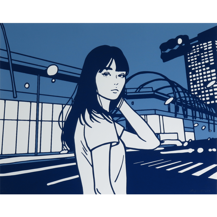 これぞお宝！直筆サイン入】kyne/Untitled Jシルクスクリーン 呼び寄せる 