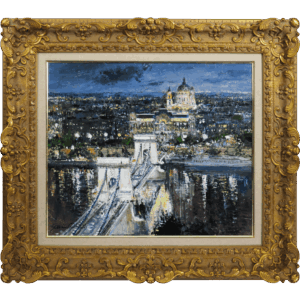 くさり橋夜景 10号