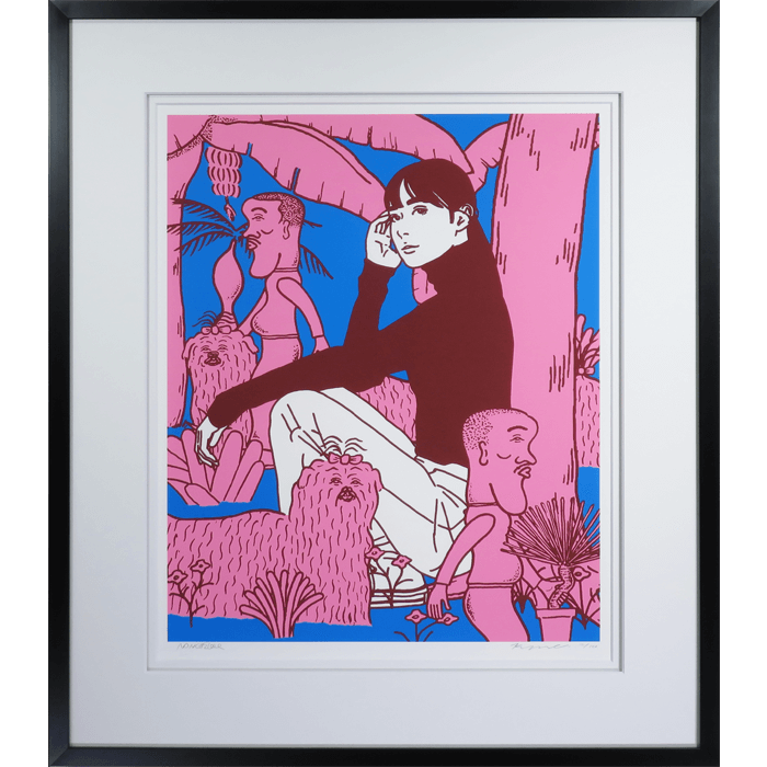 Untitled 2024 (ピンク) シルクスクリーン 販売・購入【バーバリー 
