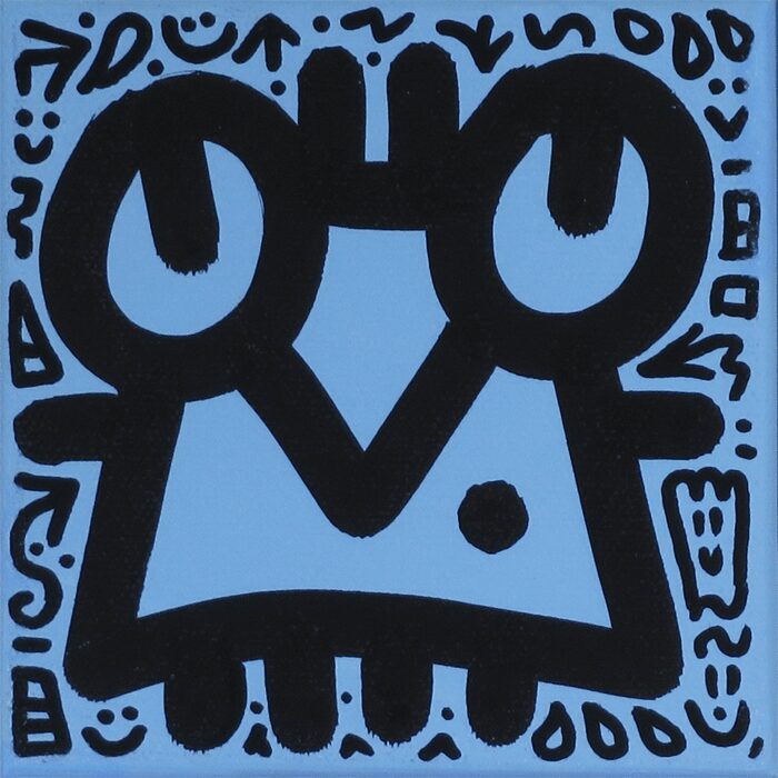 500 characters 12.7×12.7㎝
