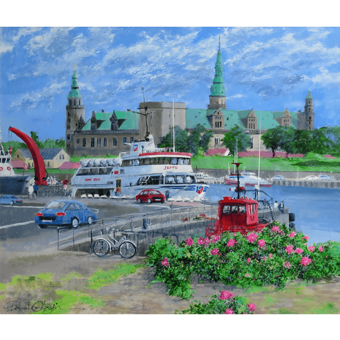 ハマナスの咲く古城 10号