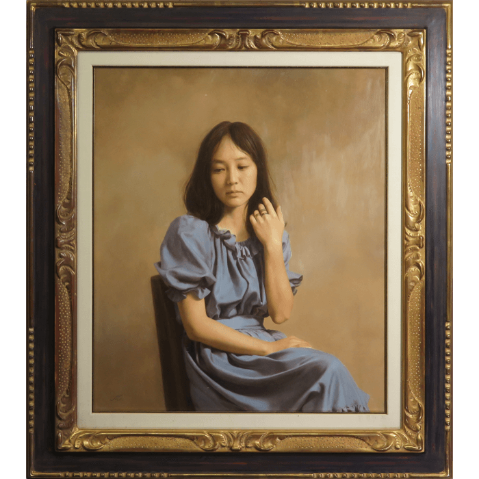 藤田嗣治、「オペラ座の夢」、希少画集画、状態良好、新品高級額装付 オペラ座の夢 リトグラフ 藤田嗣治 | 絵画販売・買取