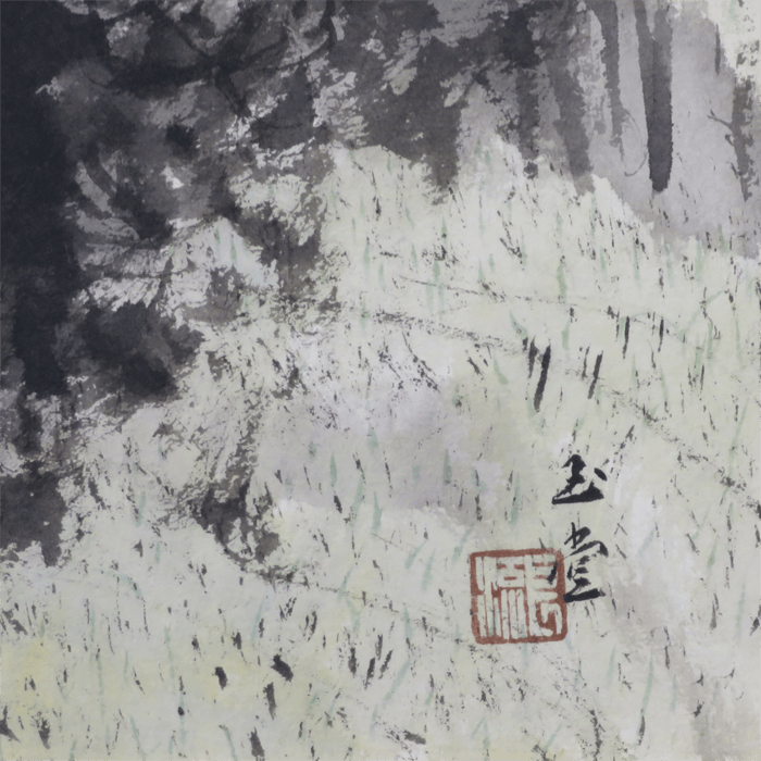 梅咲く渓村 12号