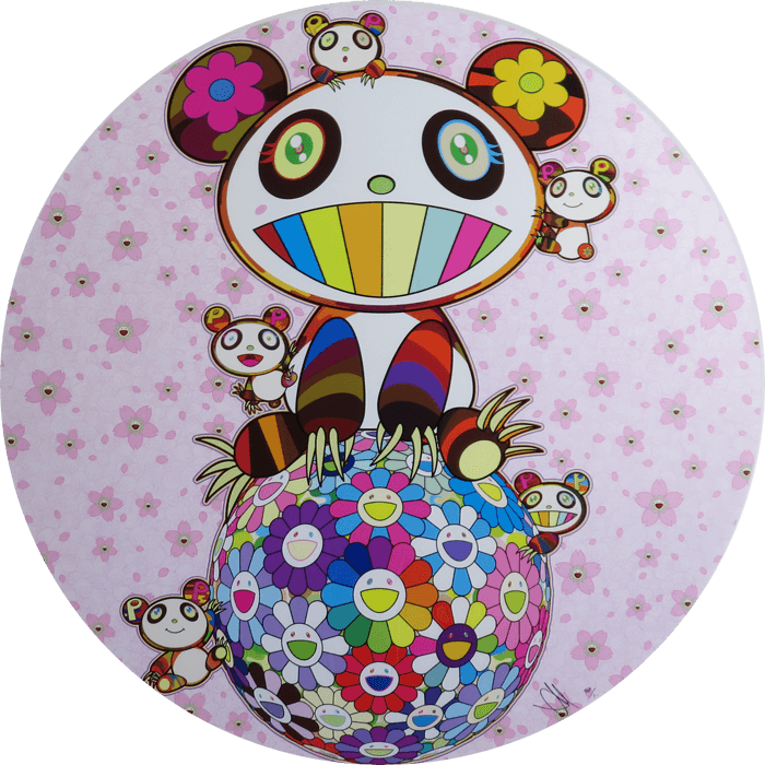 サクラとパンダ オフセット