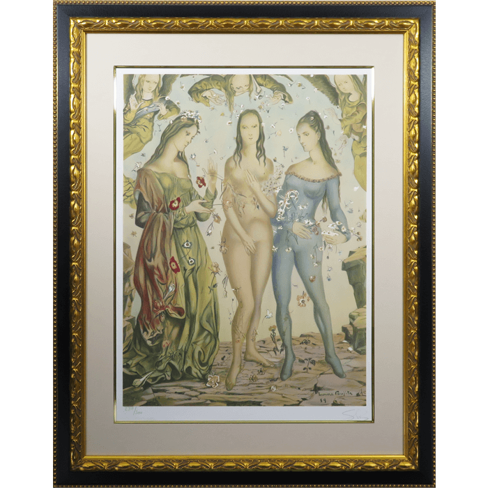 花の洗礼　エスタンプ