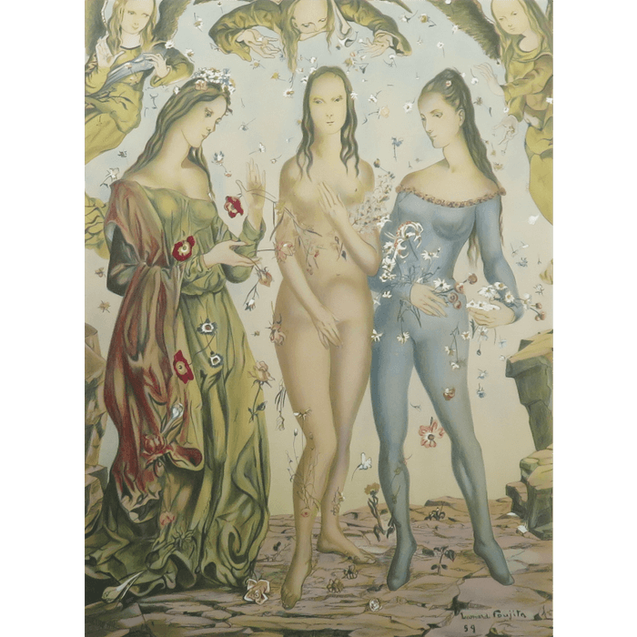 花の洗礼　エスタンプ