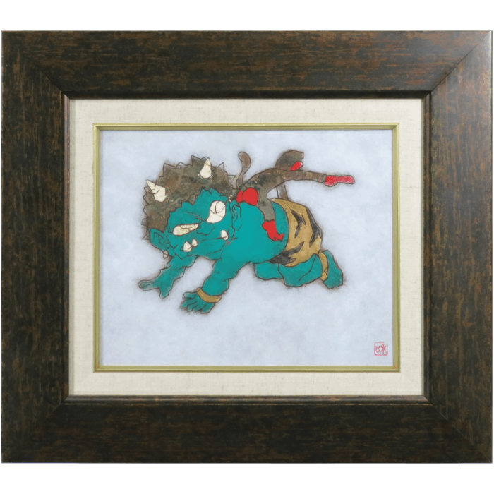 桃太郎図ノ弐百弐拾参 おうまさん。 3号