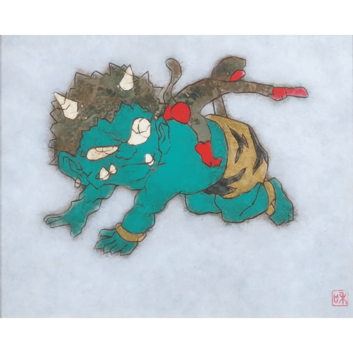 桃太郎図ノ弐百弐拾参 おうまさん。 3号