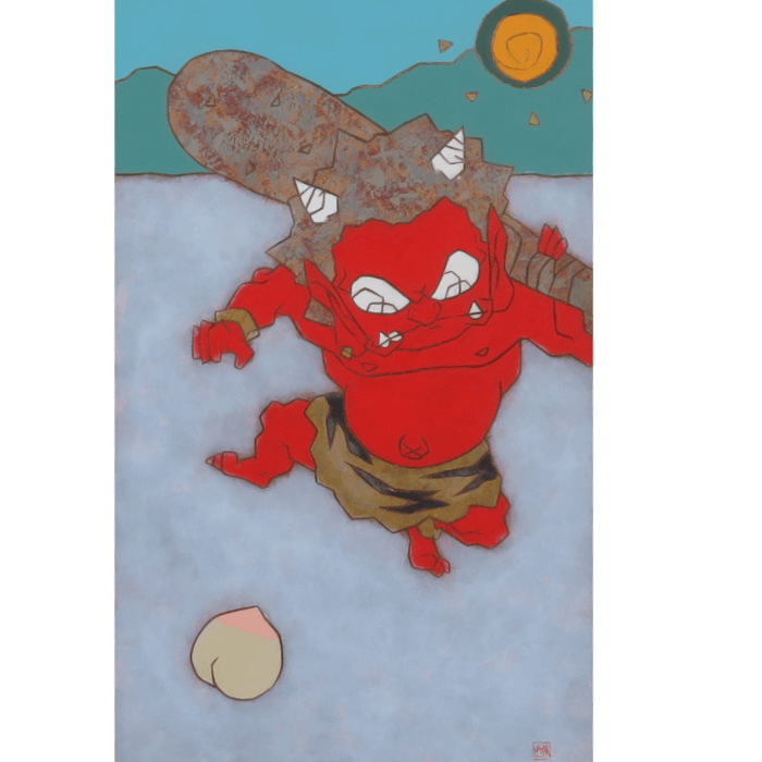 桃太郎図/七百九拾九 鬼に金棒。 6号