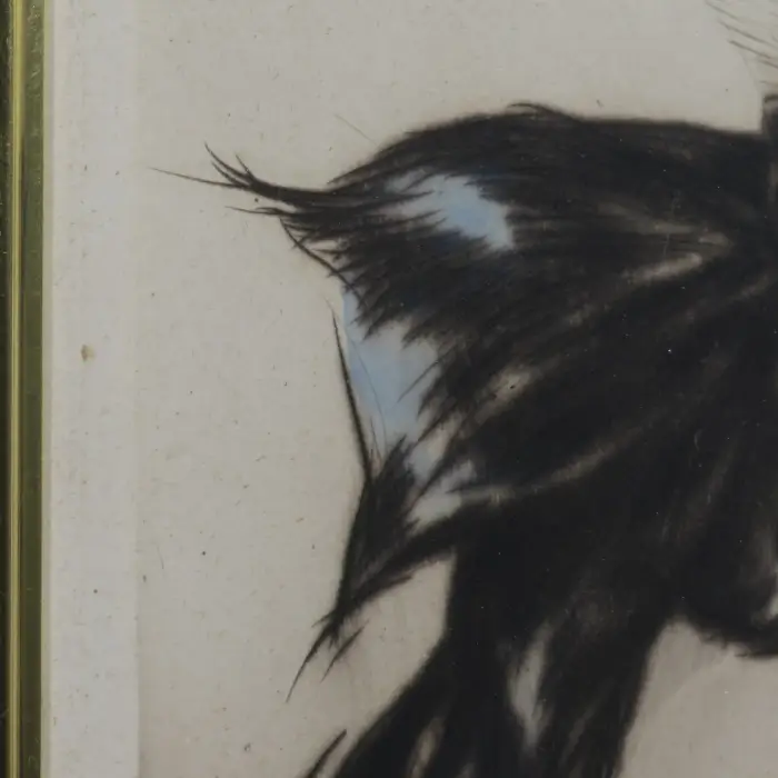 豊かな実り エッチング