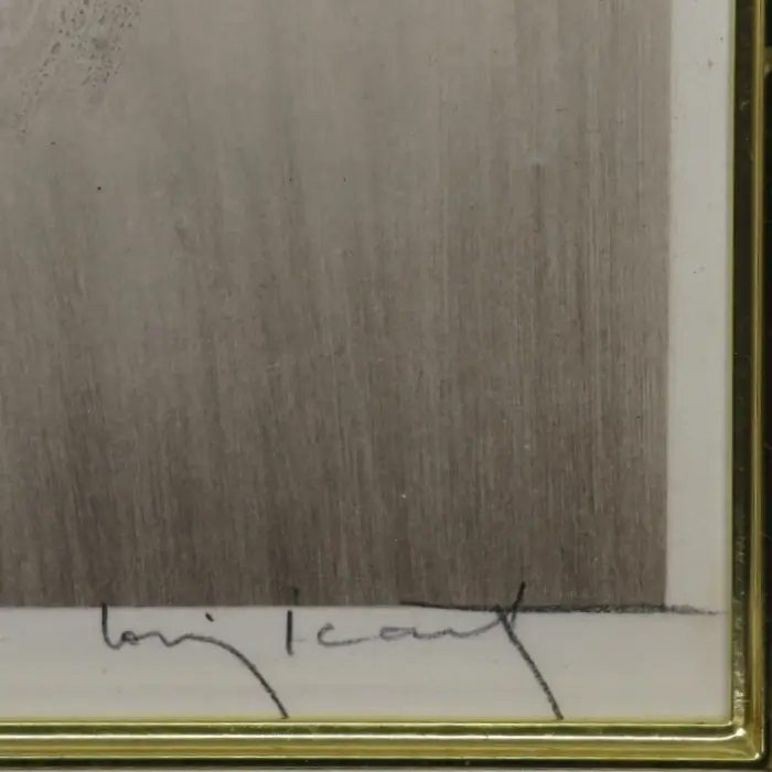 豊かな実り エッチング