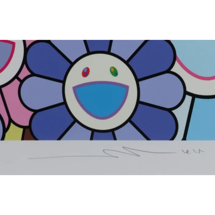 花好財旺 マルチカラー シルクスクリーン