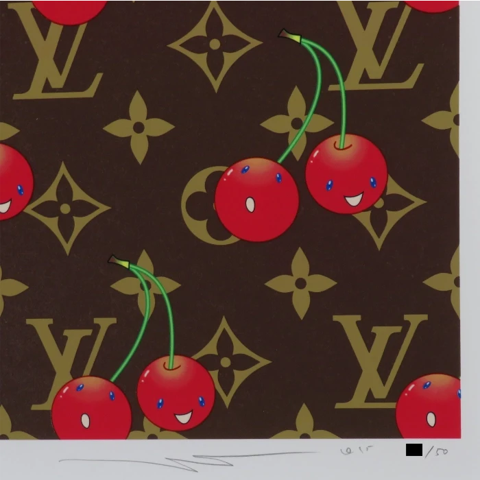 LVチェリー シルクスクリーン
