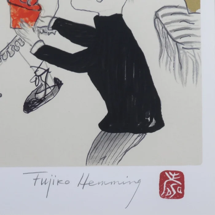 柿色のTeeセット（子供の頃の想ひ出） シルク