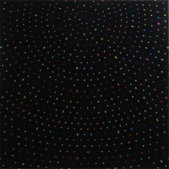 村上隆「Sphere-Black」、作品のみ